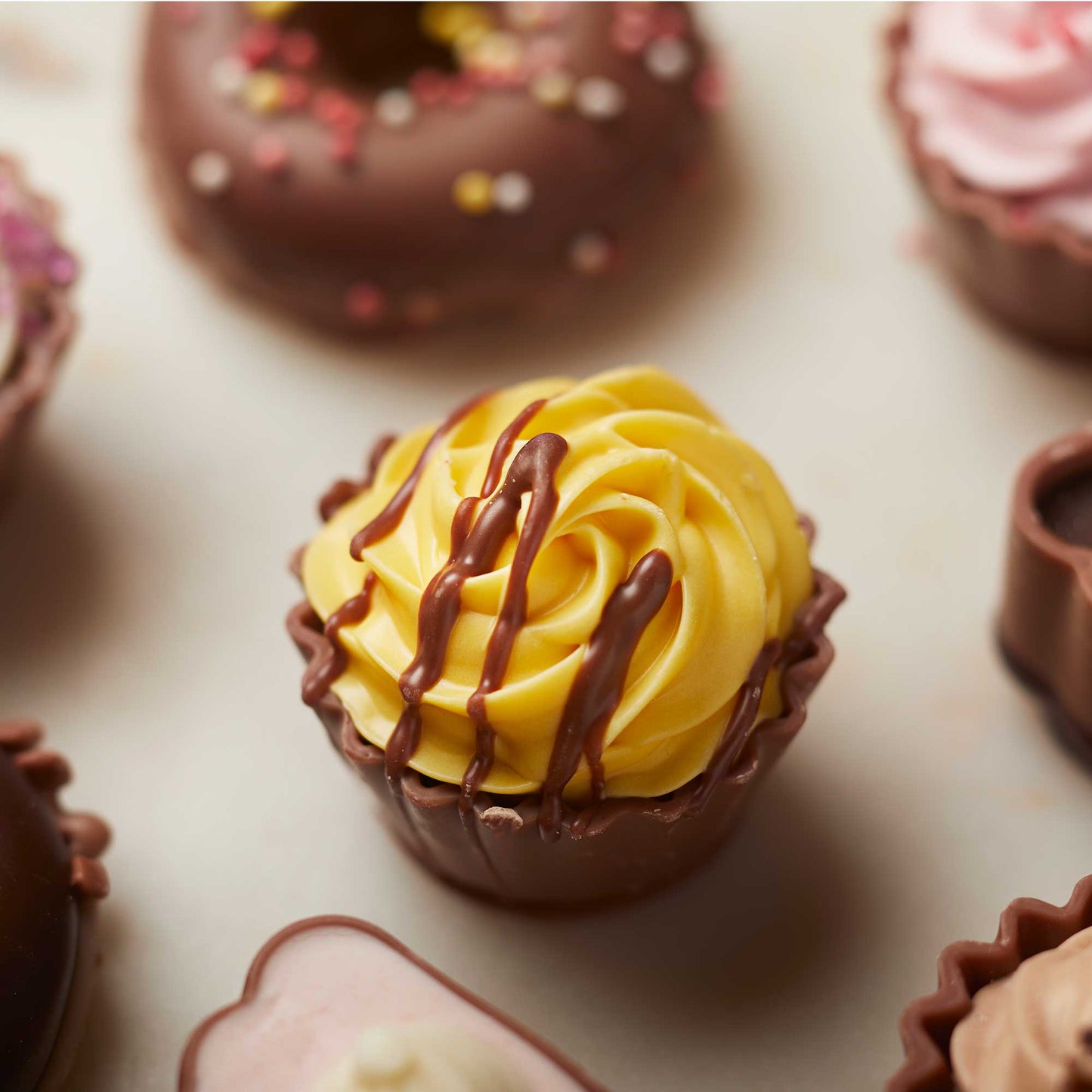 Belgian Chocolate Cake Shop Box