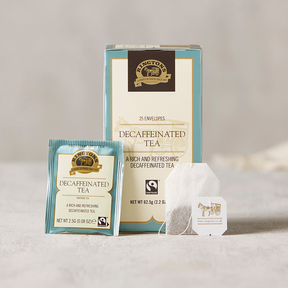 Fairtrade Decaffeinated Tag & Envelope Tea Bags