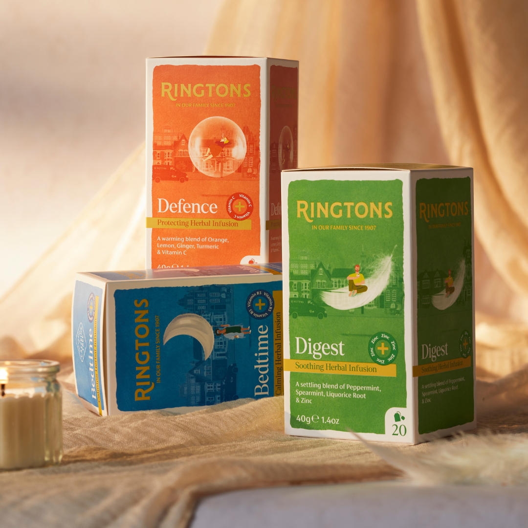 Ringtons Tea Display Introducing Ringtons Benefit Teas