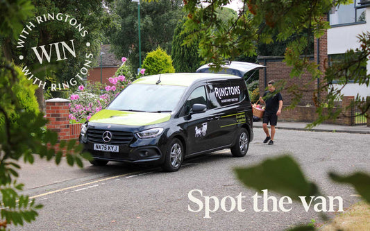 Spot a Ringtons van, win a shopping spree