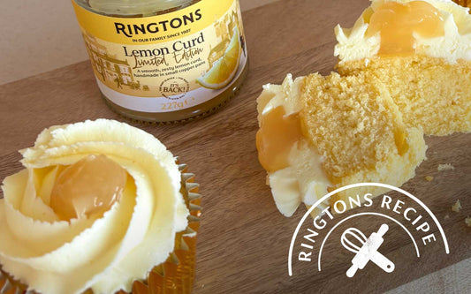 Rington Recipe - Lemon Curd Cupcakes