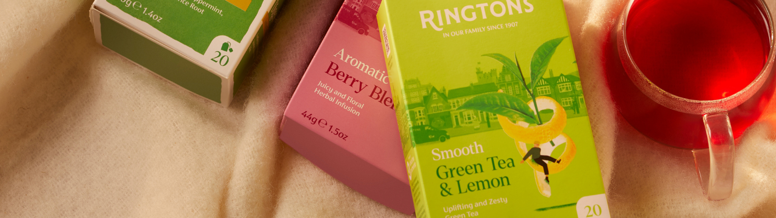 Ringtons Tea Display Green tea – Ringtons