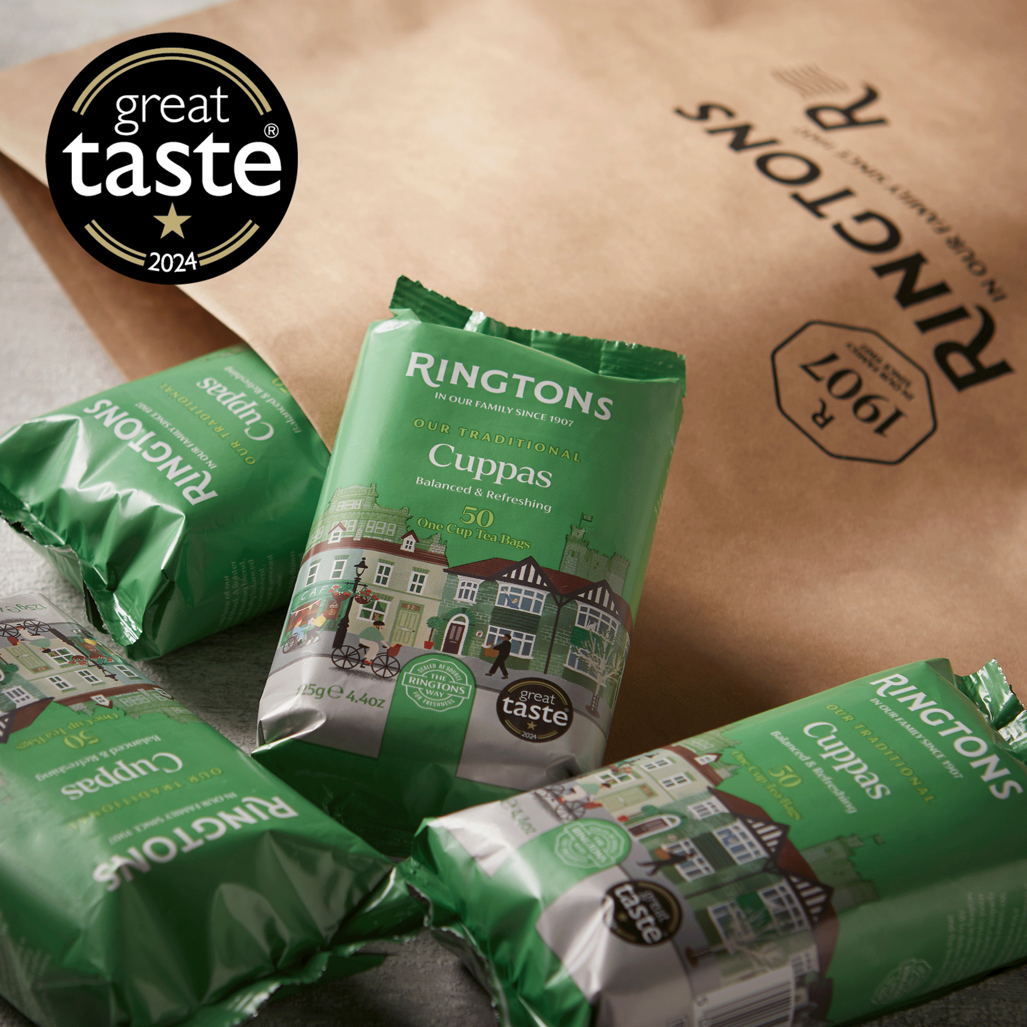Traditional 'Cuppas' Tea Bundle x 200 – Ringtons