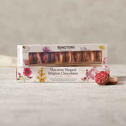 Macaron Shaped Belgian Chocolates