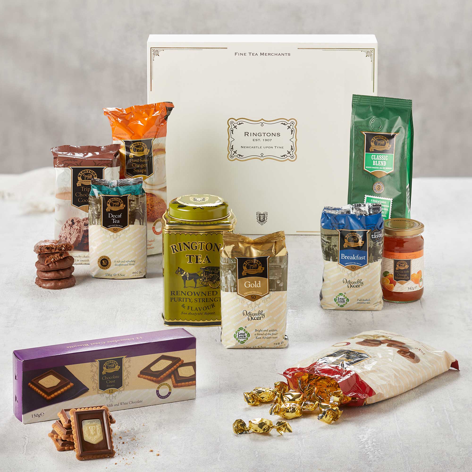 Ringtons Tea Display Tea Gifts | Tea Hampers | Ringtons