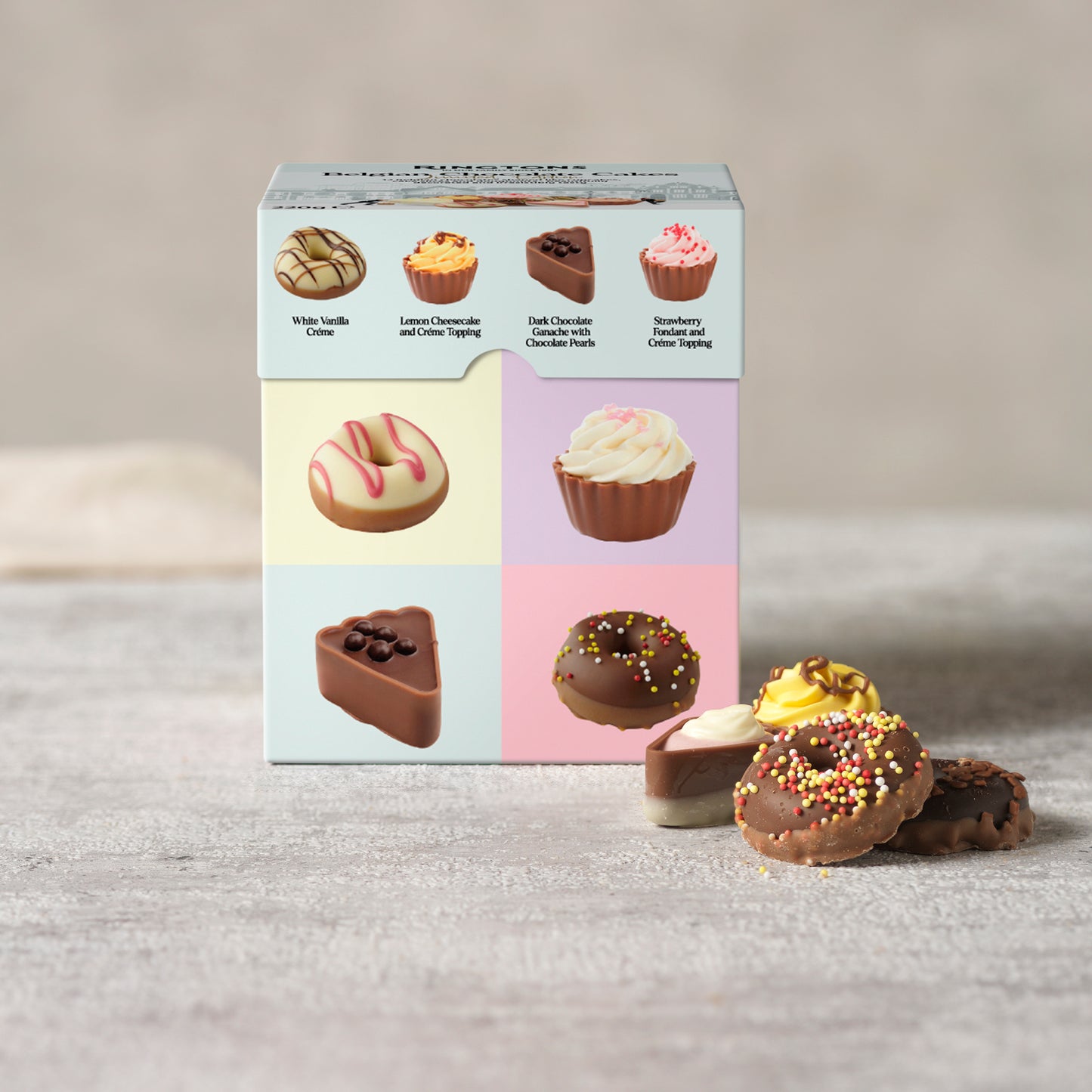 Belgian Chocolate Cake Shop Box