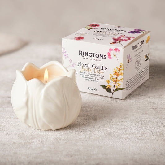 Floral Candle