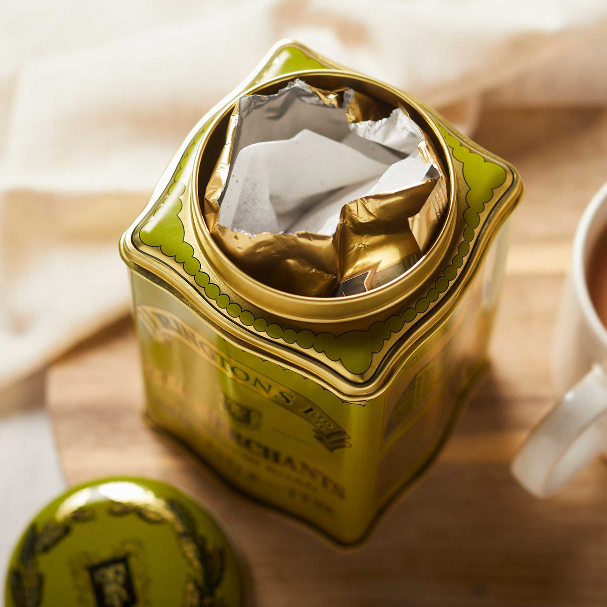Ringtons Gold Tea Ringtons Traditional Caddy & 50 Kenyan Gold Tea Bags | Ringtons