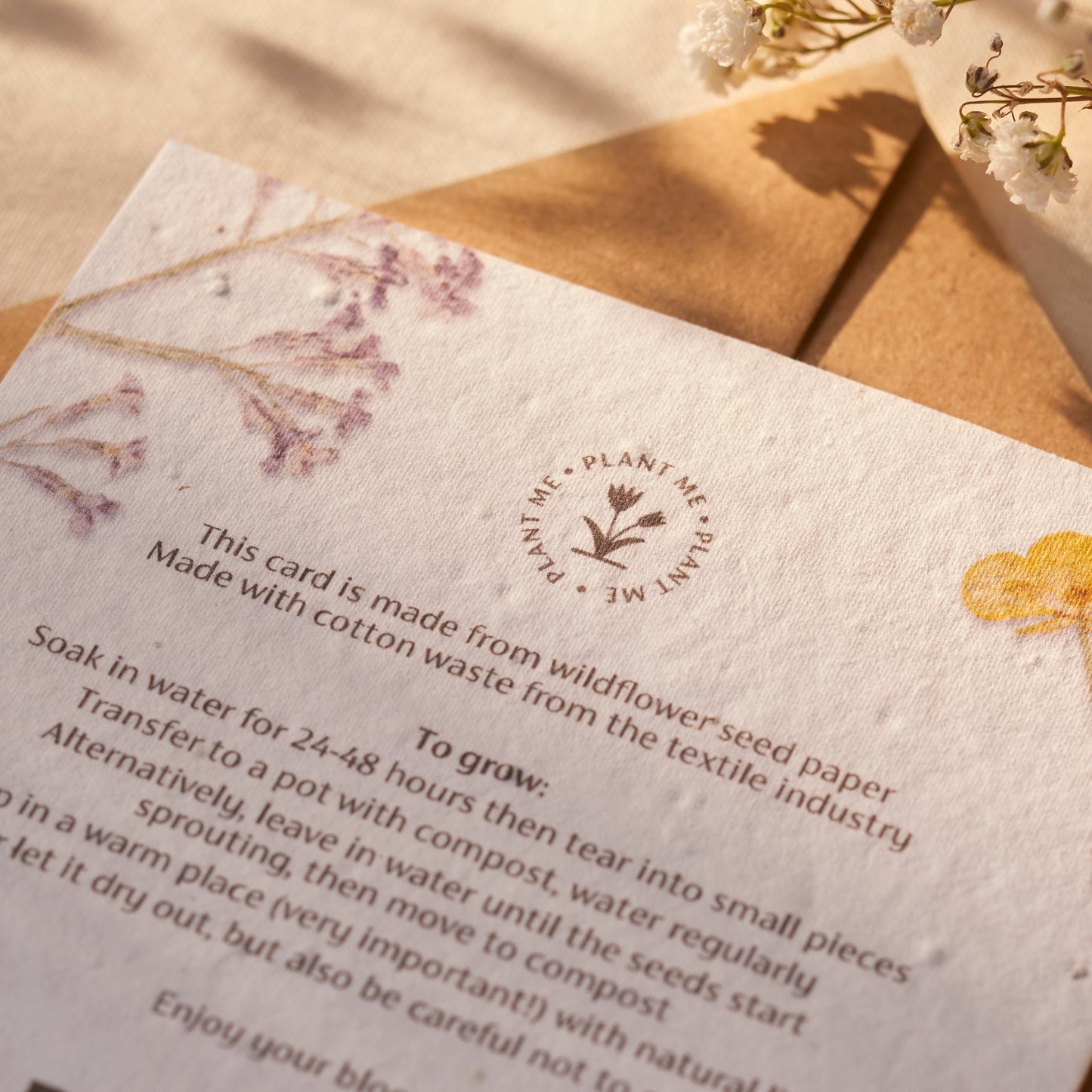 Mother’s Day Wild Flower Seed Card