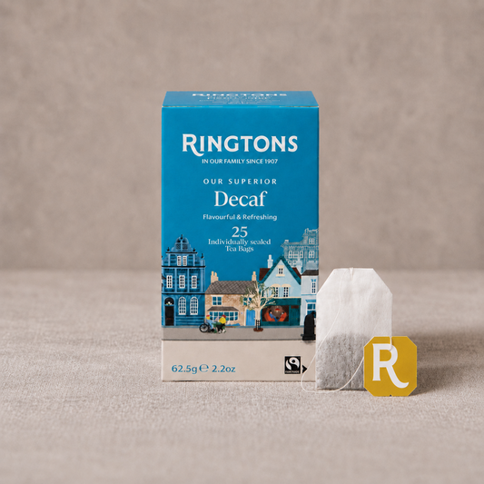 Fairtrade Decaffeinated Tag & Envelope Tea Bags