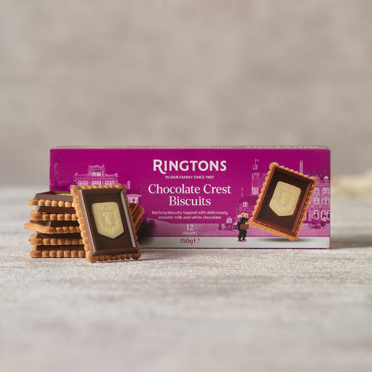 Chocolate Crest Biscuits