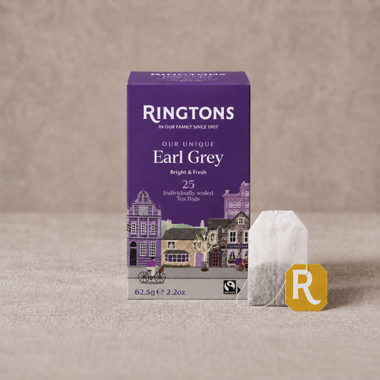 Fairtrade Earl Grey Tag & Envelope Tea Bags