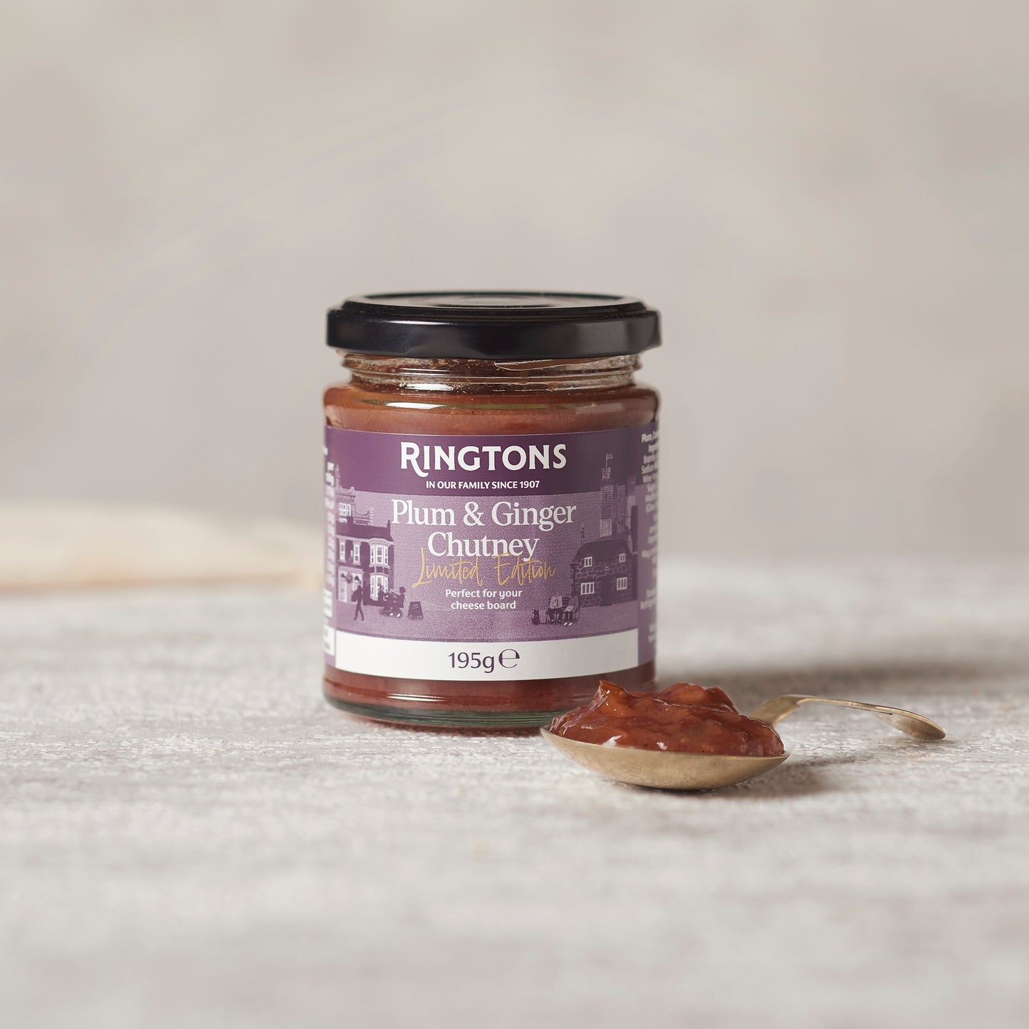 Plum & Ginger Chutney