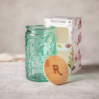 Pressed Flower Storage Jar